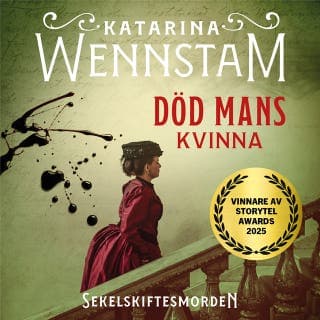 Död mans kvinna – Katarina Wennstam, ljudbokens omslag