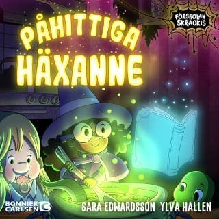 Påhittiga Häxanne – Ylva Hällen och Sara Edwardsson, ljudbokens omslag
