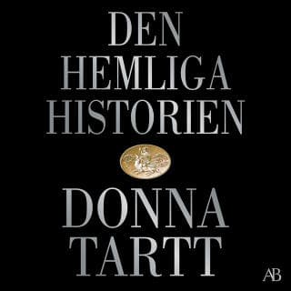 Den hemliga historien – Donna Tartt, ljudbokens omslag