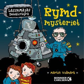 Rymdmysteriet – Martin Widmark, ljudbokens omslag