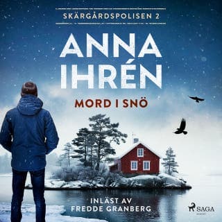 Mord i snö – Anna Ihrén, ljudbokens omslag