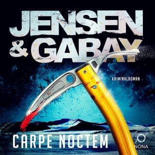 Carpe Noctem – Theo Gabay och Morgan Jensen, ljudbokens omslag