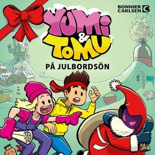 På Julbordsön – Yumi och Tomu, ljudbokens omslag