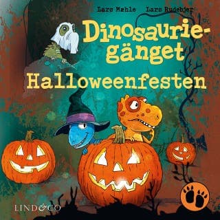 Halloweenfesten – Lars Mæhle, ljudbokens omslag