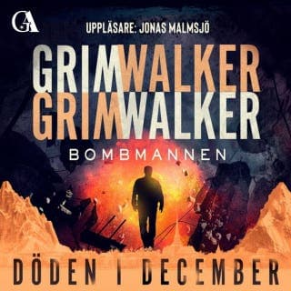 Bombmannen – Caroline Grimwalker och Leffe Grimwalker, ljudbokens omslag