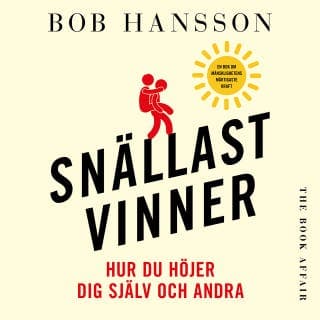 Snällast vinner – Bob Hansson, ljudbokens omslag