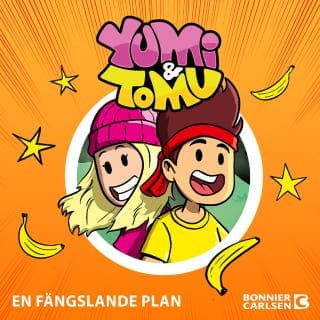 En fängslande plan – Yumi och Tomu, ljudbokens omslag
