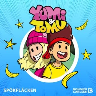 Spökfläcken – Yumi och Tomu, ljudbokens omslag