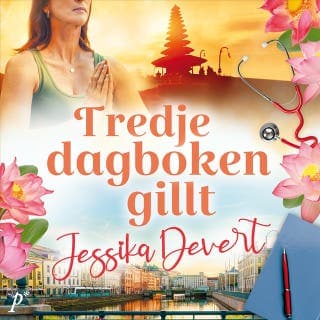 Tredje dagboken gillt – Jessika Devert, ljudbokens omslag