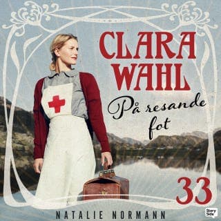 På resande fot – Natalie Normann, ljudbokens omslag