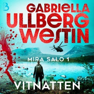 Vitnatten – Gabriella Ullberg Westin, ljudbokens omslag