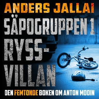 Säpogruppen 1 – Ryssvillan – Anders Jallai, ljudbokens omslag