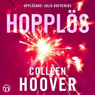 Hopplös – Colleen Hoover, ljudbokens omslag
