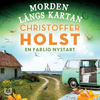 En farlig nystart – Christoffer Holst, ljudbokens omslag