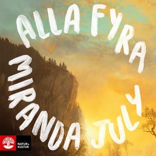 Alla fyra – Miranda July, ljudbokens omslag