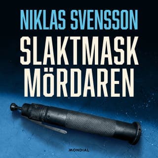 Slaktmaskmördaren – Niklas Svensson, ljudbokens omslag