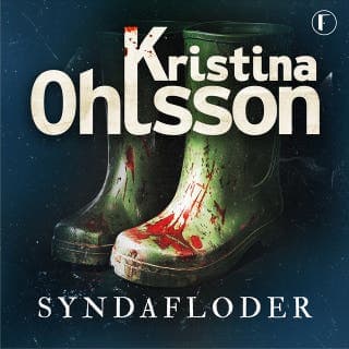 Syndafloder – Kristina Ohlsson, ljudbokens omslag
