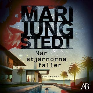 När stjärnorna faller – Mari Jungstedt, ljudbokens omslag