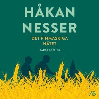 Det finmaskiga nätet – Håkan Nesser, ljudbokens omslag