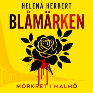 Blåmärken – Helena Herbert, ljudbokens omslag