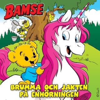 Bamse. Brumma och jakten på enhörningen – Thure Gunnarsson, ljudbokens omslag