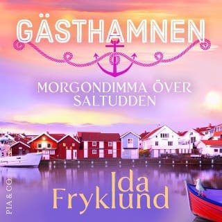Morgondimma över Saltudden – Ida Fryklund, ljudbokens omslag