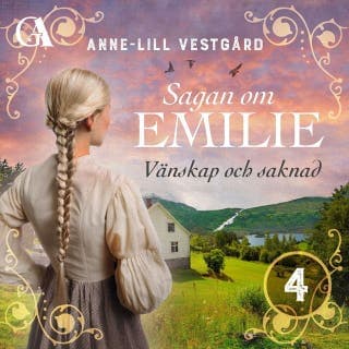 Vänskap och saknad – Anne-Lill Vestgård, ljudbokens omslag