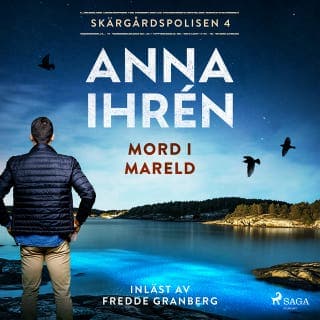Mord i mareld – Anna Ihrén, ljudbokens omslag