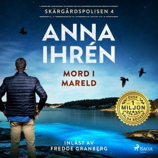 Mord i mareld – Anna Ihrén, ljudbokens omslag
