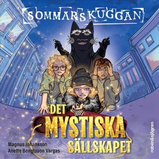 Det mystiska sällskapet – Magnus Johansson, ljudbokens omslag