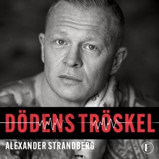 Dödens tröskel – Alexander Strandberg, ljudbokens omslag