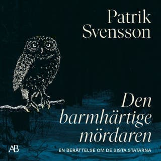 Den barmhärtige mördaren – Patrik Svensson, ljudbokens omslag