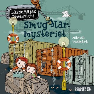 Smugglarmysteriet – Martin Widmark, ljudbokens omslag