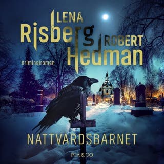 Nattvardsbarnet – Lena Risberg och Robert Hedman, ljudbokens omslag