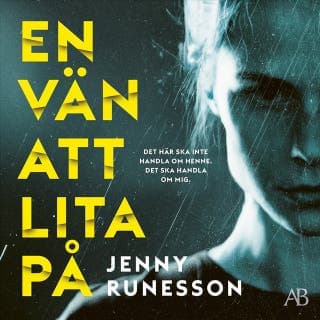 En vän att lita på – Jenny Runesson, ljudbokens omslag