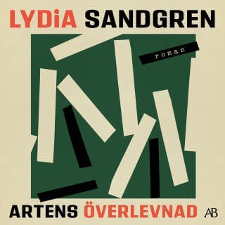 Artens överlevnad – Lydia Sandgren, ljudbokens omslag