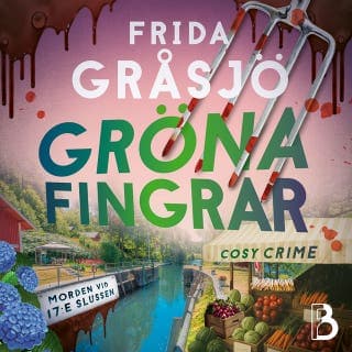 Gröna fingrar – Frida Gråsjö, ljudbokens omslag