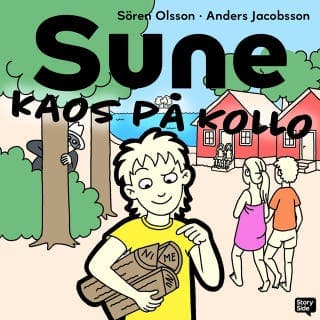 Kaos på kollo – Anders Jacobsson och Sören Olsson, ljudbokens omslag