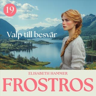 Valp till besvär – Elisabeth Hammer, ljudbokens omslag