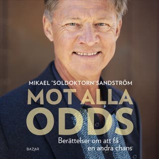 Mot alla odds – Mikael Sandström, ljudbokens omslag
