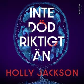 Inte död riktigt än – Holly Jackson, ljudbokens omslag