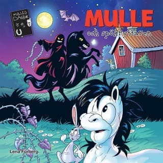 Mulle och spökryttaren – Lena Furberg, ljudbokens omslag