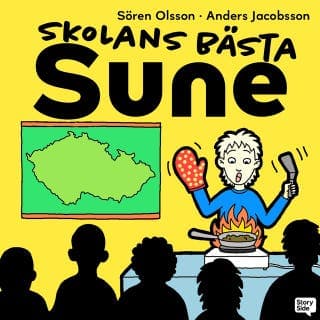 Skolans bästa Sune – Sören Olsson och Anders Jacobsson, ljudbokens omslag