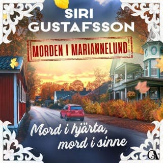 Mord i hjärta, mord i sinne – Siri Gustafsson, ljudbokens omslag