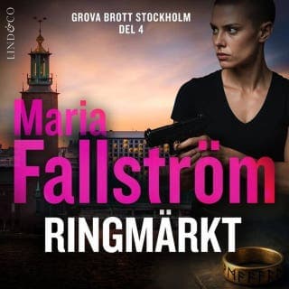 Ringmärkt – Maria Fallström, ljudbokens omslag