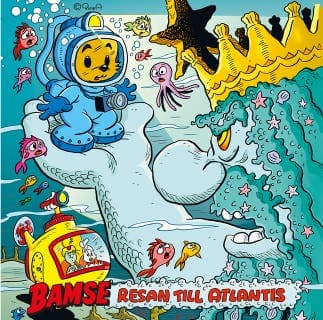 Bamse Resan till Atlantis – Jimmy Wallin, ljudbokens omslag