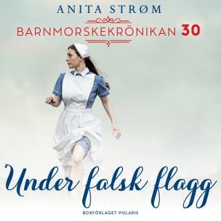 Under falsk flagg – Anita Strøm, ljudbokens omslag