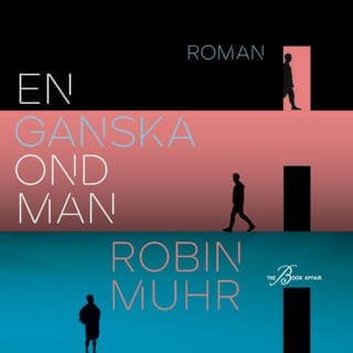 En ganska ond man – Robin Muhr, ljudbokens omslag