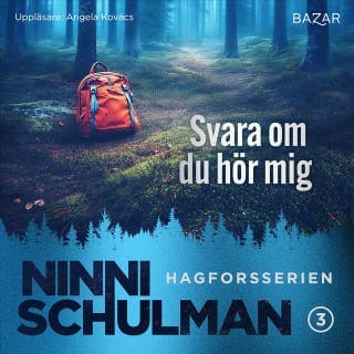 Svara om du hör mig – Ninni Schulman, ljudbokens omslag