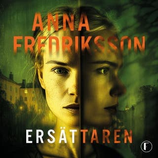 Ersättaren – Anna Fredriksson, ljudbokens omslag